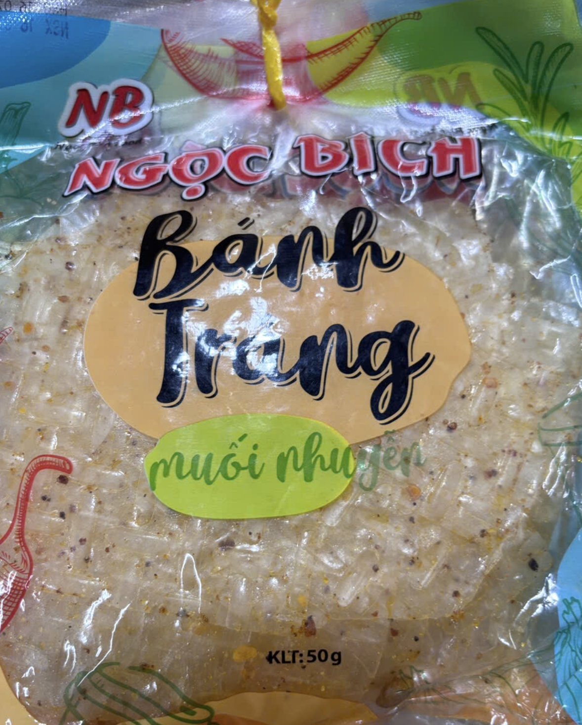 Set bánh tráng Ngọc Bích 50g (12 gói)